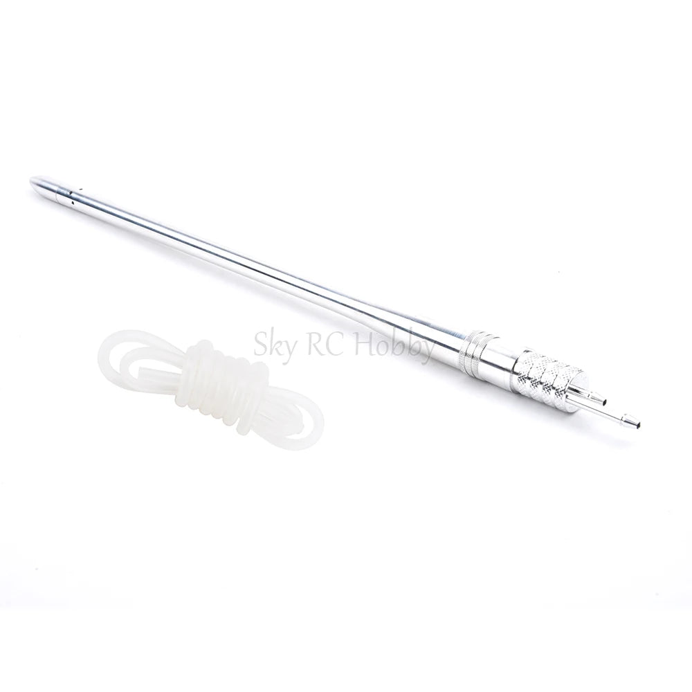 Differential Airspeed Sensor Head Pitot Aluminum Alloy Tube Airspeedometer for PIX Medium / Large Fixed Wing UAV Model Airplane