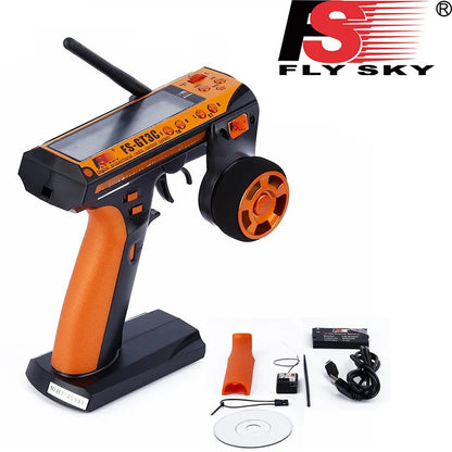 FLYSKY FS-GT3C 3CH AFHDS RC Car Radio Transmitter Built-in 800mah Battery with GR3E Receiver for RC Car Truck Crawler Jeep Boat