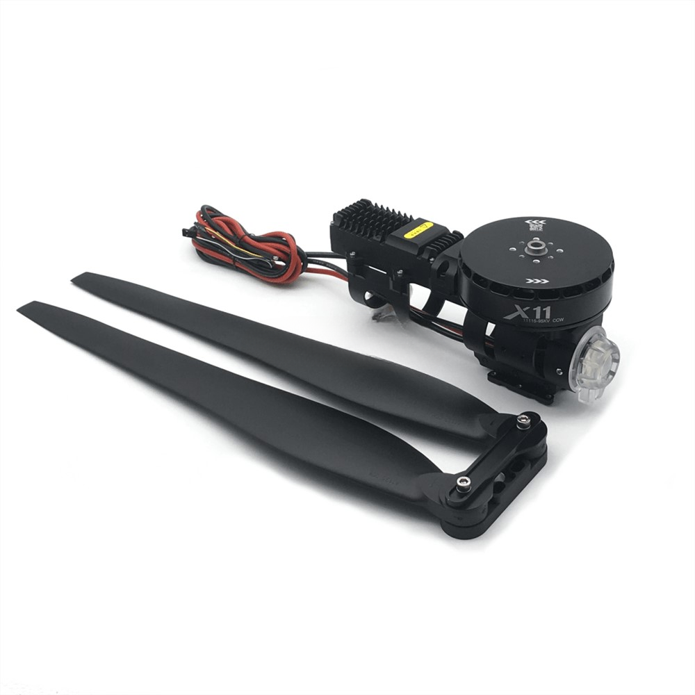 ДвигательHobbywingXRotorX11-пропеллер41135,двигатель14S16S,максимальнаянагрузка34кгдлясельскохозяйственногодрона-распылителя