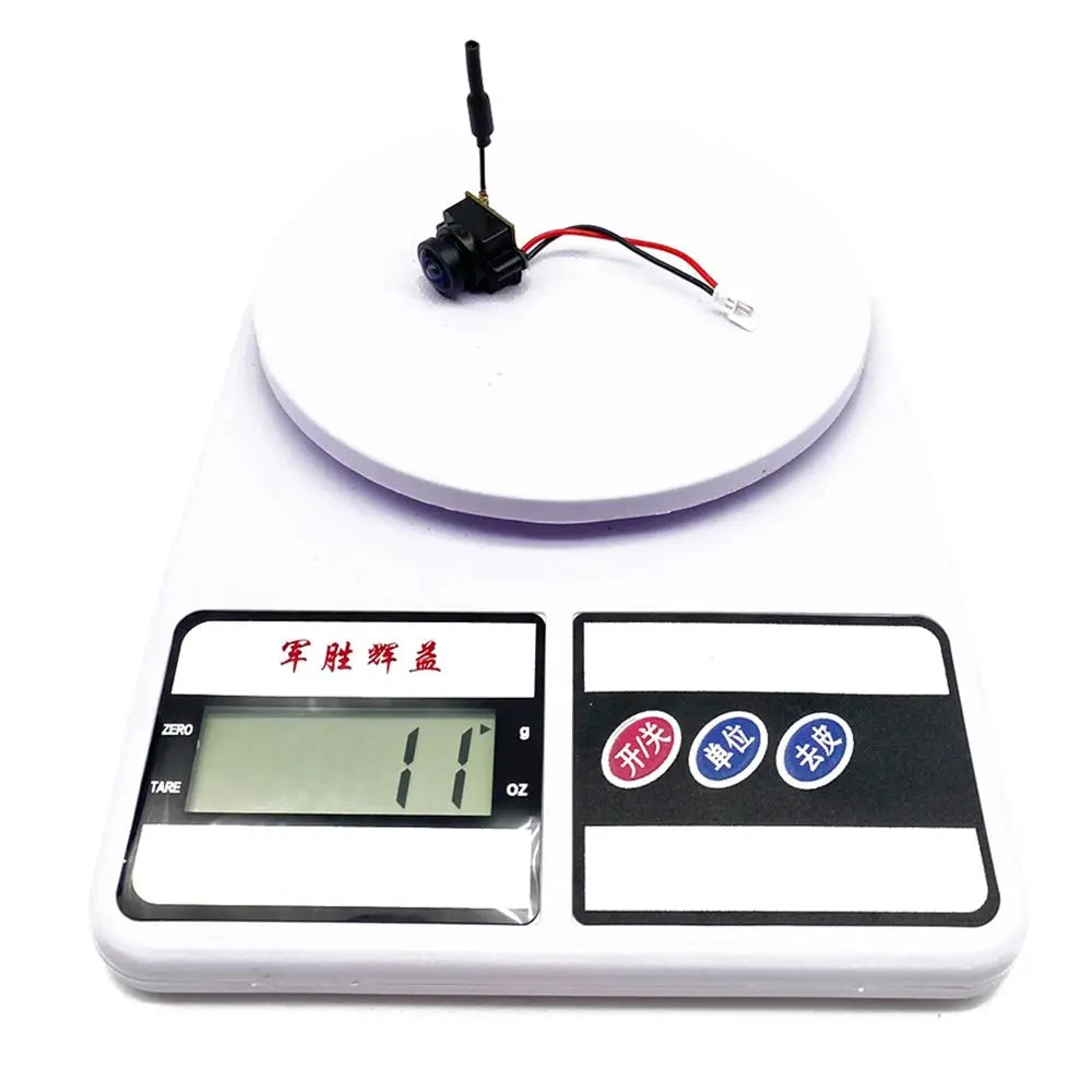 RXCRC 5.8G FPV 48CH 25mW Transmitter VTX-CAM with 1000TVL 180 degree AIO Camera for RC indoor FPV Racing Drone Parts