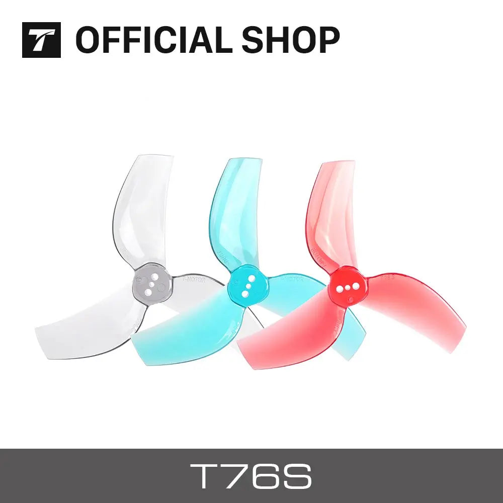 T-Motor T76S Propeller - 2pcs/set  super smooth control Propellers Blades For RC Fixed-wing Airplane Drone Motor
