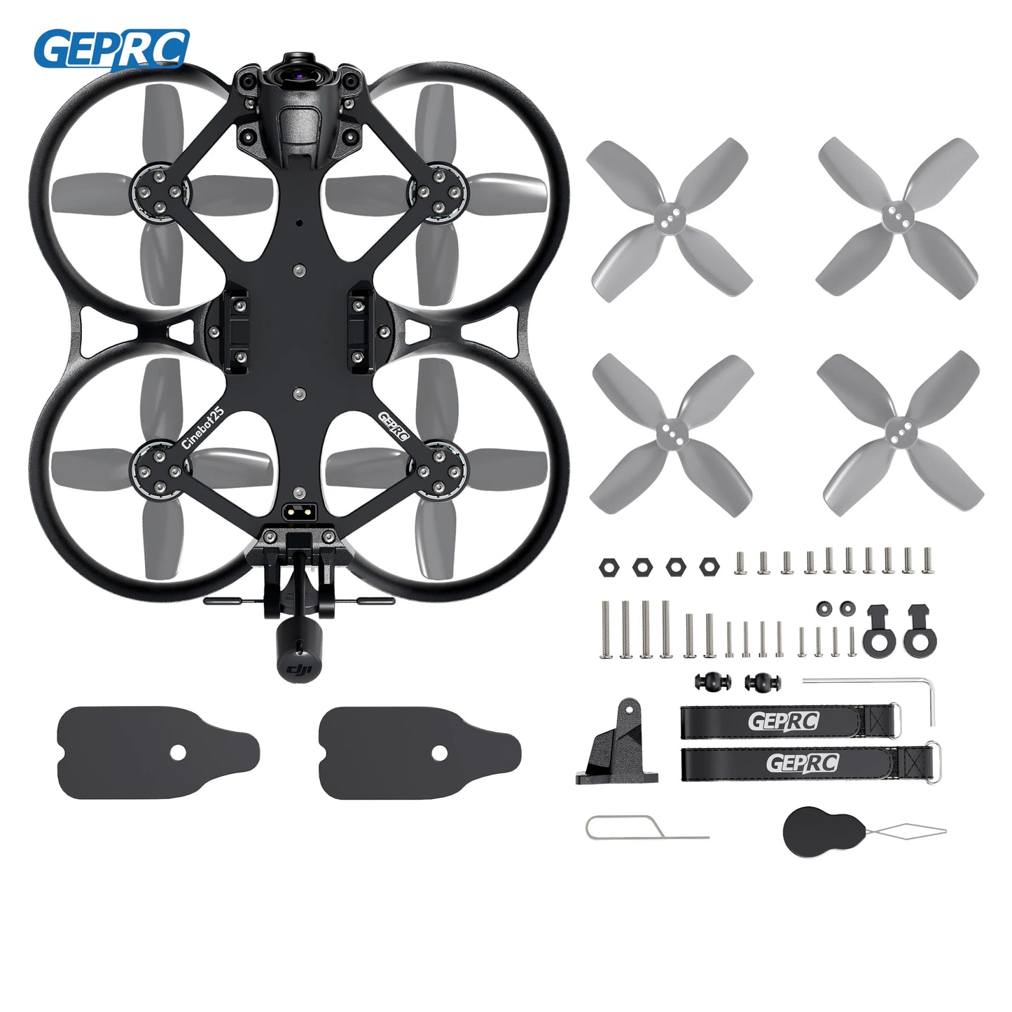 GEPRC Cinebot25 S HD O3 2.5inch FPV Drone -G4 45A AIO FC 1505 4300KV Motor RCintegrated 45A BL32 ESC Racing Freestyle Quadcopter
