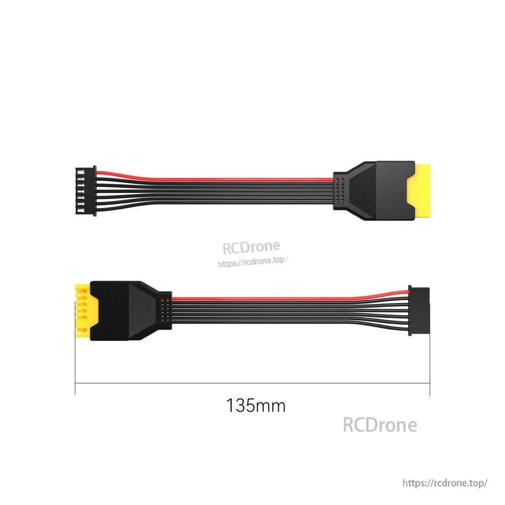SpeedyBee JST-XH 2-6S LiPo Battery Balance Cable, SpeedyBee 2–6S LiPo balance cable with JST-XH plug and XT60-style connector, 135mm lead length