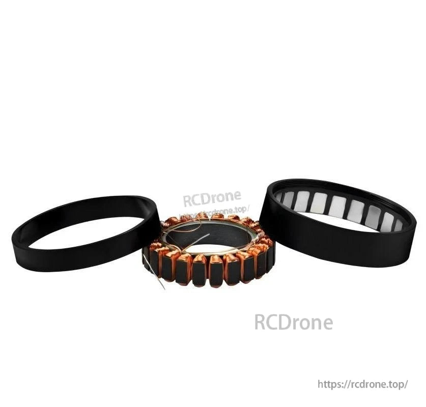 SteadyWin WK3506 brushless DC motor with copper windings and black structure for robotic arms and exoskeletons.