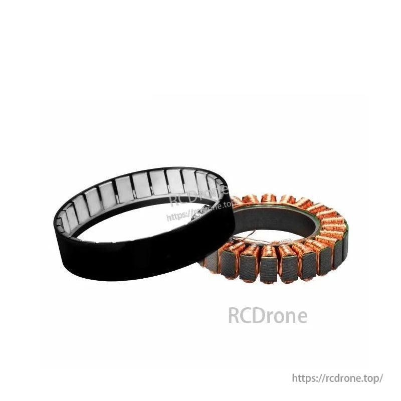 SteadyWin WK6010 Frameless Robot Motor, Frameless, low-noise, high-torque 36V brushless DC motor stator designed for robotic arms.