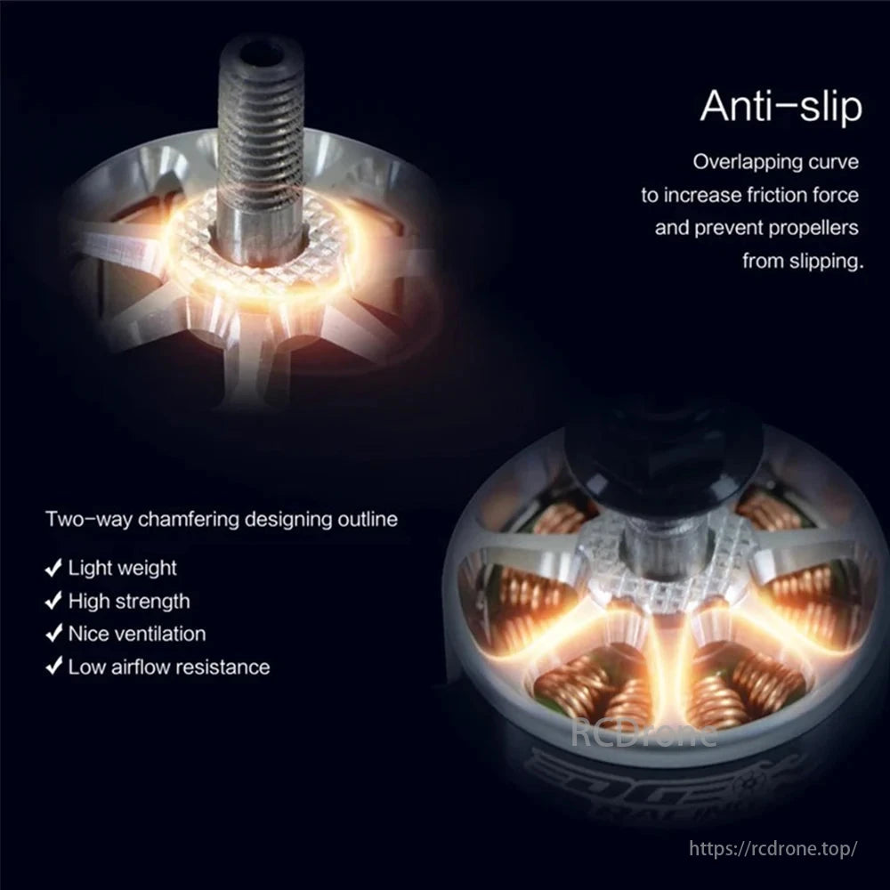 Anti-slip design prevents slipping, enhances friction. Lightweight, high-strength build with good ventilation and low airflow resistance.