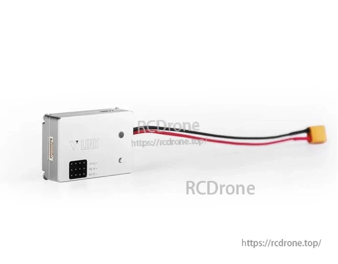 T-Motor V LINK 2.0 ESC, T-Motor V LINK 2.0 module in aluminum case with pin header and XT60 power lead