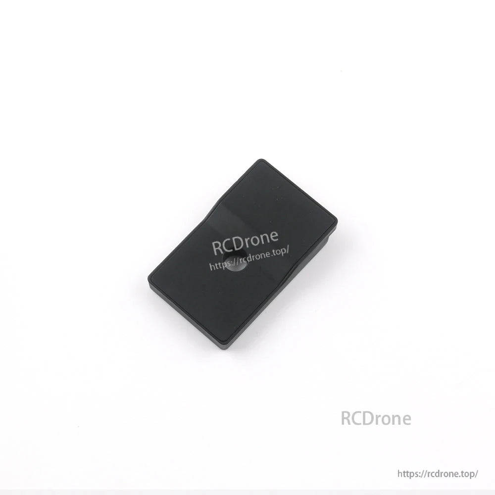 T8 Pro rear cover replacement part, black rectangular cover shown at an angle with RCDrone marking
