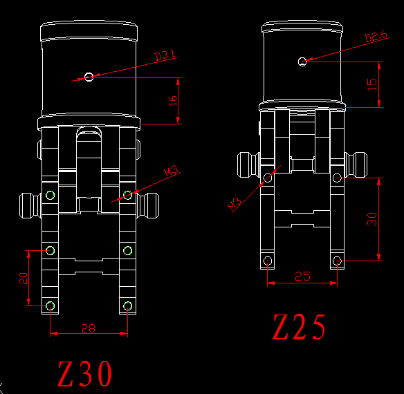 RCDrone CNC Aluminum Automatic Folding Arm Joint Z16 Z22 Z25 Z28 Z30 Z35 UAV Carbon Fiber Tube Hinge for Agricultural Drone