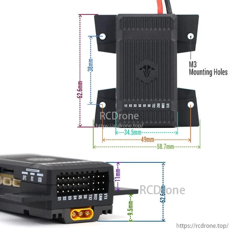 with AM32 ESC for FPV Flying Wings