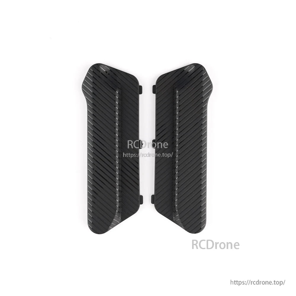 TX16S MKII raised or flat rear grips accessory set, two black textured grip panels