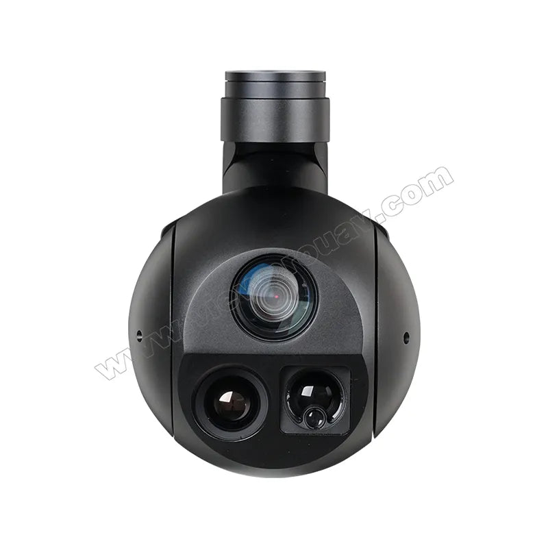 ViewPro A10TR Pro Gimbal Camera for Drone - Triple Sensors 10x Optical 1080P, 640 IR Thermal Image, 1500M LRF