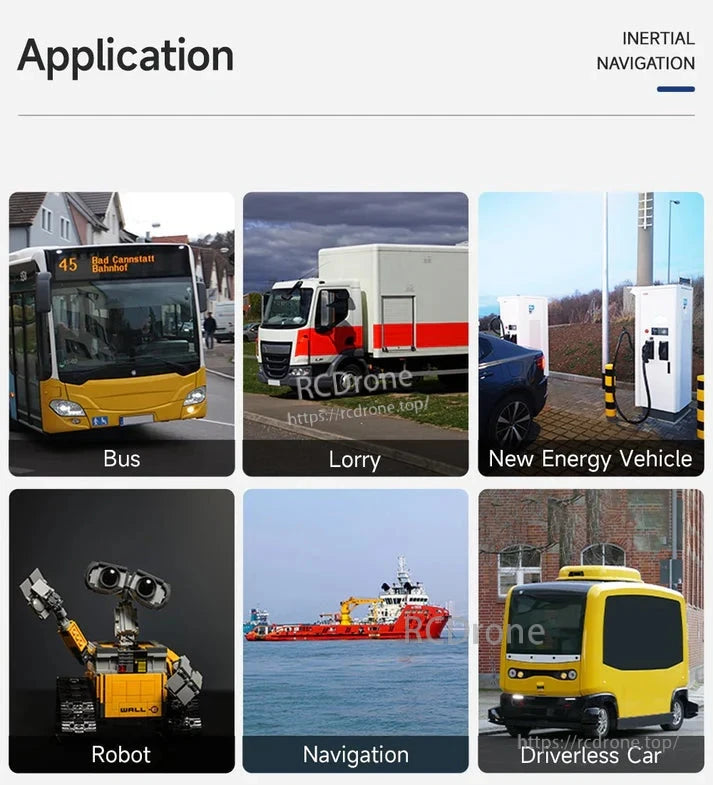 Modulo WitMotion WTGPS-300P INS GPS-IMU sub-metrico, Multi-GNSS (GPS/BDS/GLONASS/Galileo), Type-C, antenna IPX, RTCM2.3