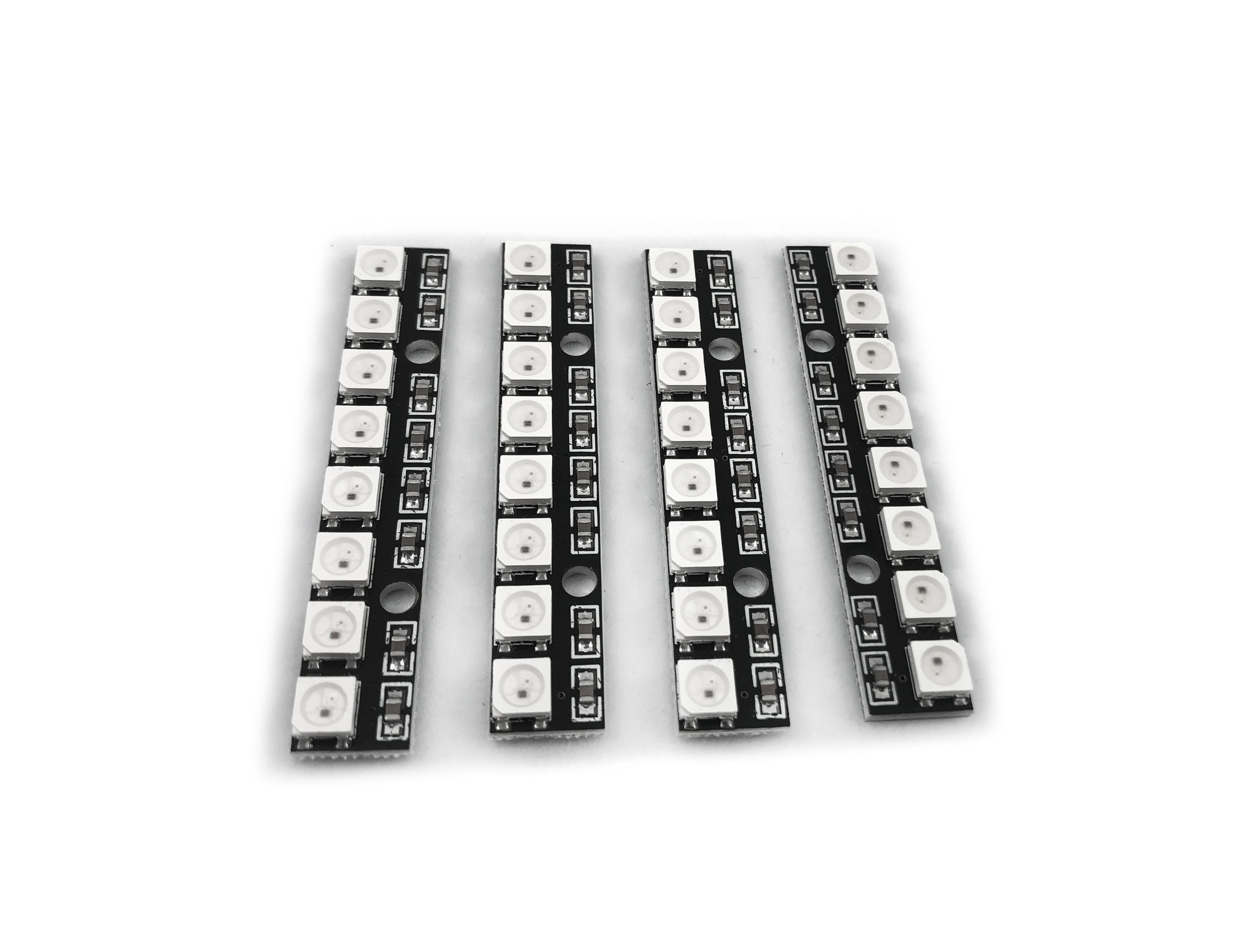 4PCS WS2812 8 LED Board 5V Addressable Full Color LED Board for Betafl ...