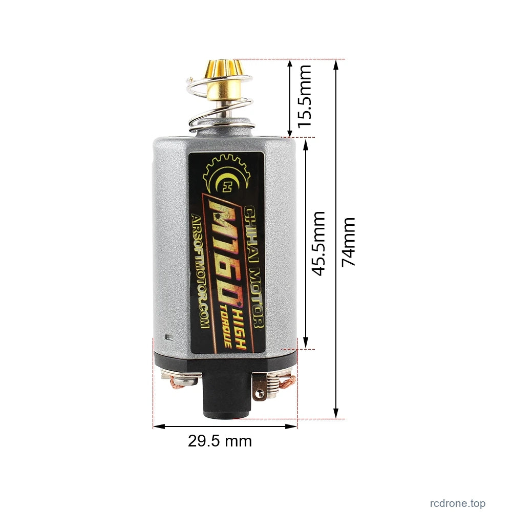 95# short-shaft480 motor with complete original dimension references in mm