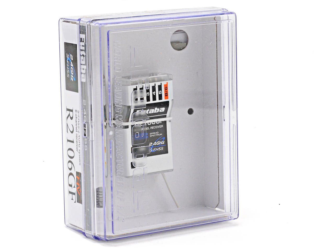 Futaba R2106GF 2.4GHz S-FHSS / FHSS 6-Channel Micro Receiver