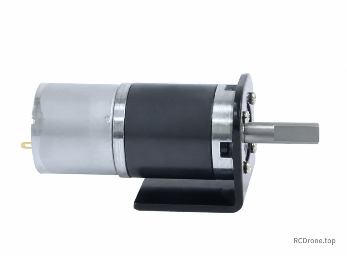 36GP-3530 Motor with optional mounting bracket; bracket included only when specified