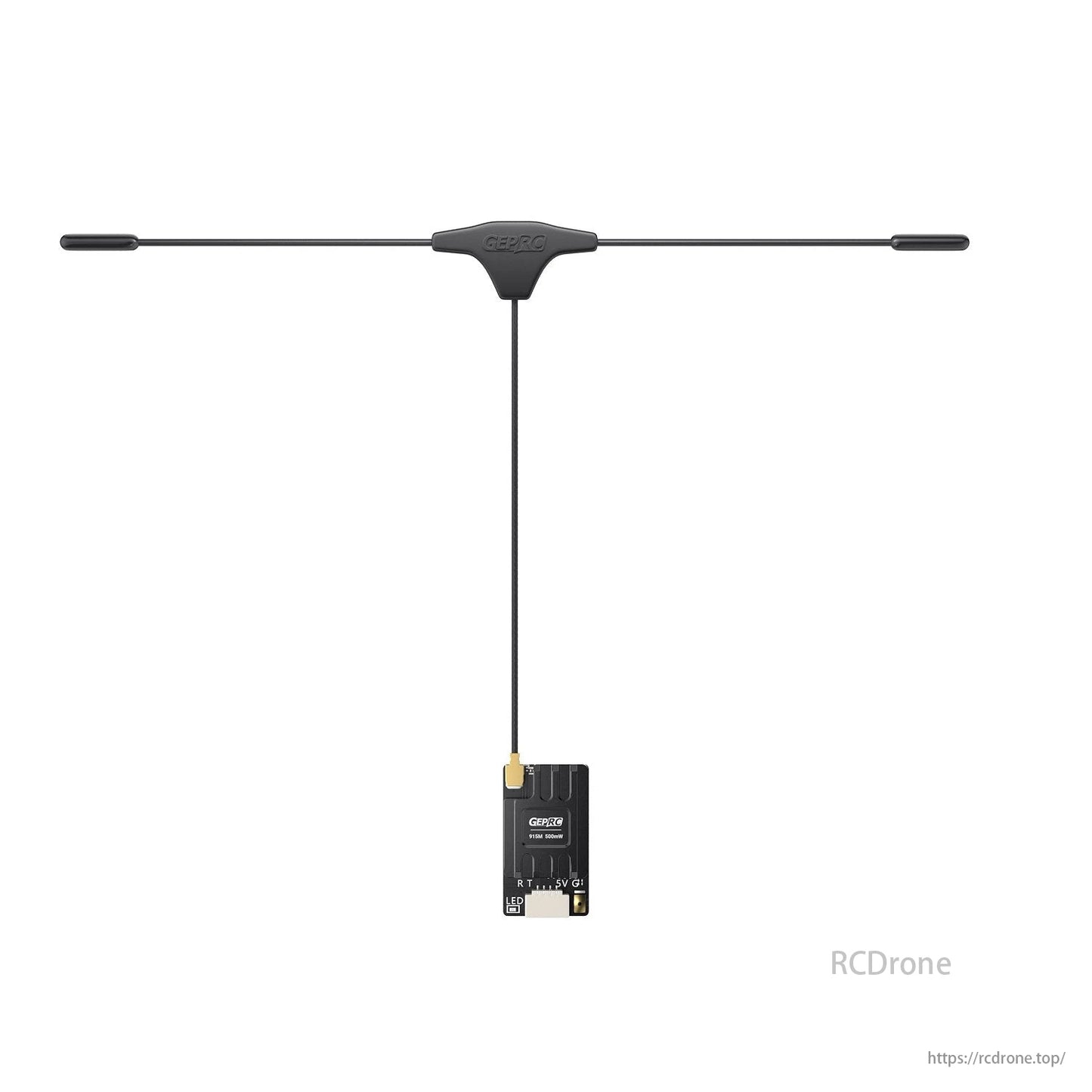 GEPRC ELRS Nano 915M PA500 Receiver provides 500mW telemetry, TCXO, 200Hz refresh, WiFi OTA, and compact design for reliable FPV drone performance.