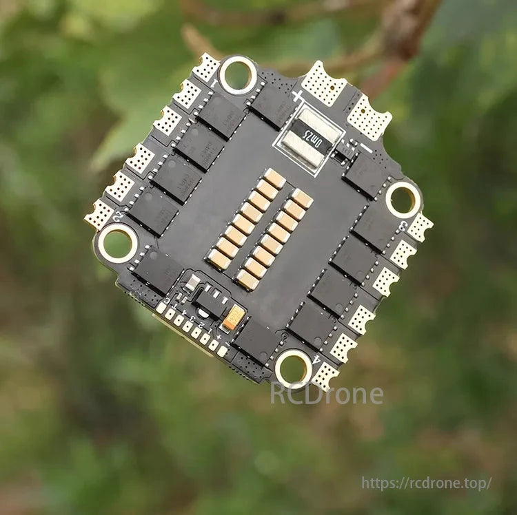 HAKRC 4230 65A 4-in-1 ESC for FPV drone racing, BLHeli_32 firmware, 2-8S LiPo, 30.5x30.5mm size. Compact and efficient design.