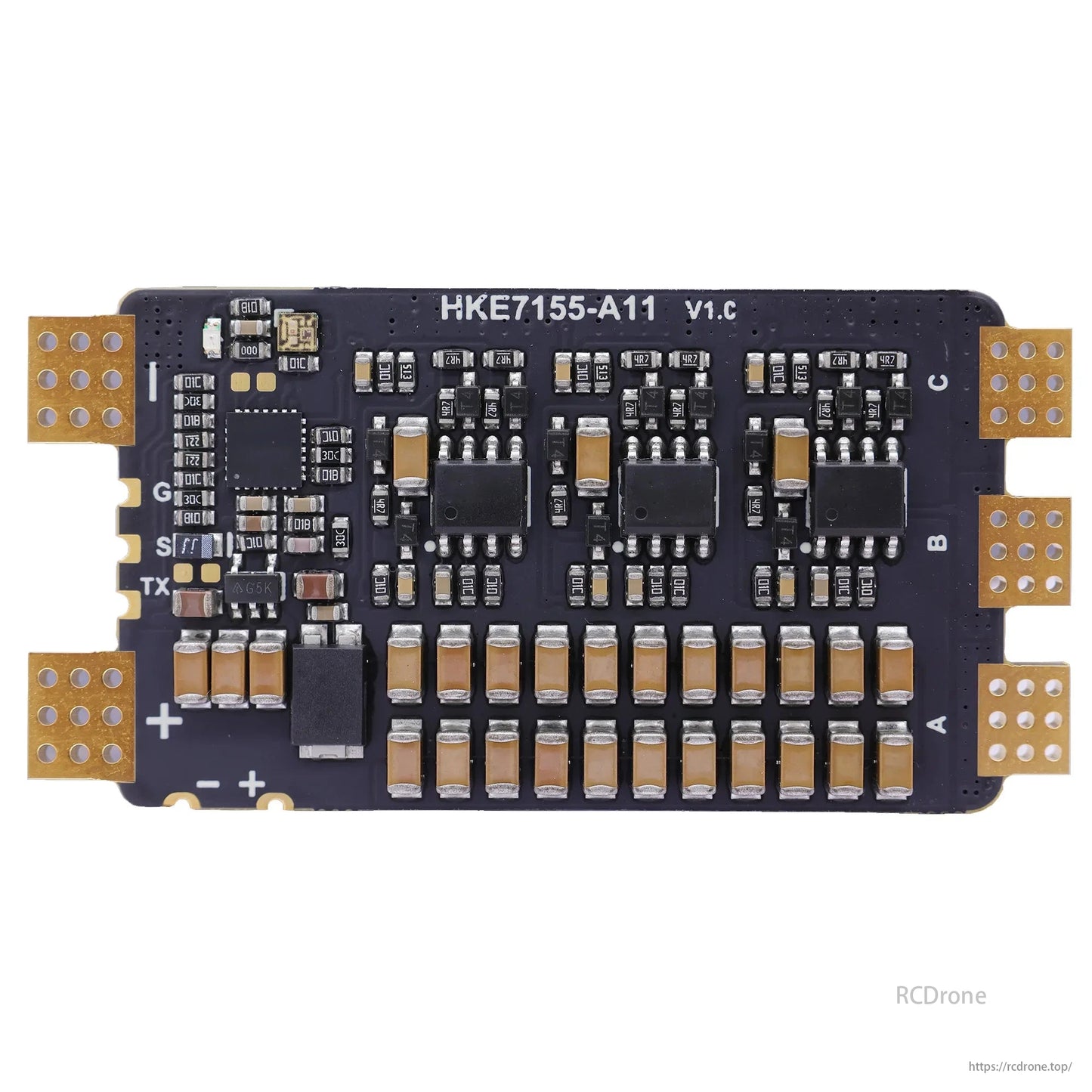 HAKRC 7155 120A Drone ESC – 6S-12S LiPo, STM32G071, 140A Peak Current