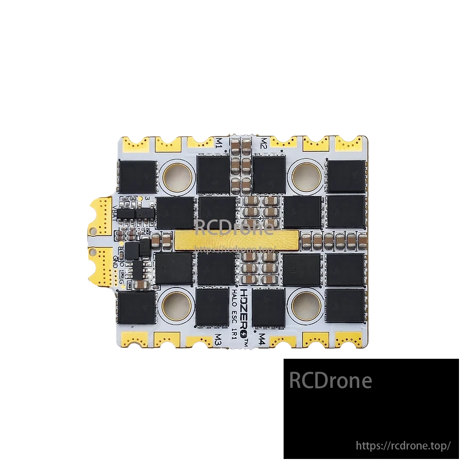 HDZero Halo 4in1 70A ESC – BLHeli32 / AM32, 3–8S, 20x20mm, Split PCB, 100A Burst for FPV Racing Freestyle