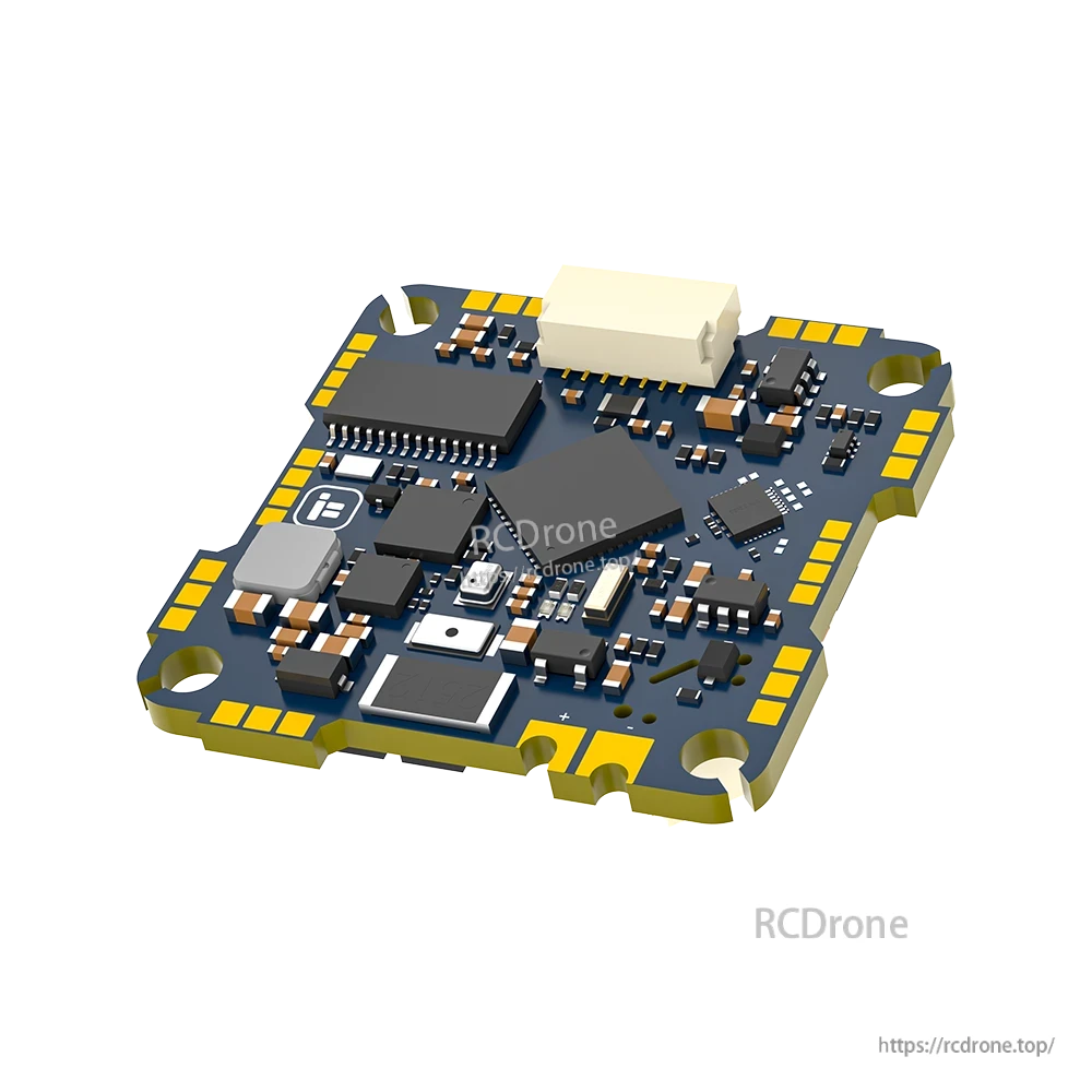 iFlight Defender 25 F411 analog AIO flight controller board with onboard ESC and white plug connector