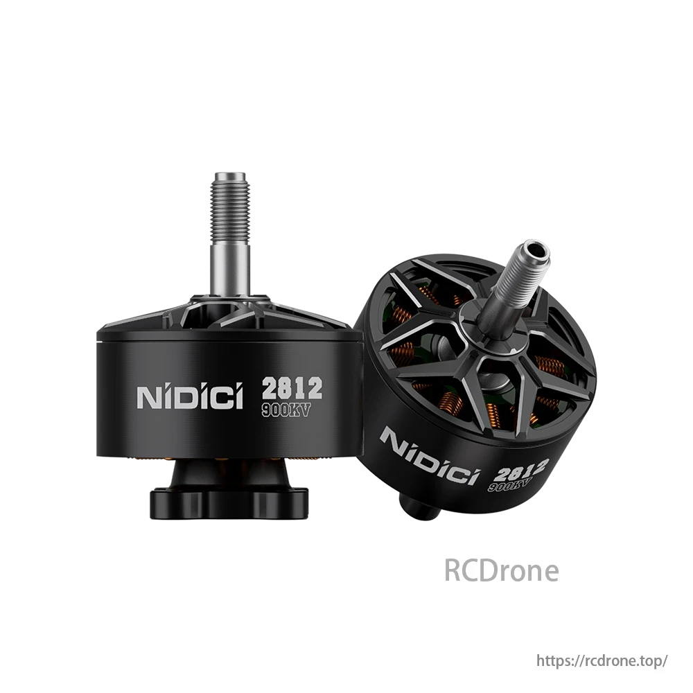 iFlight NIDICI 2812 900KV Brushless Motor, iFlight NIDICI 2812 900KV motor for 6S FPV drones, offering robust design and high performance. Ideal for long-range and Cinelifter use.
