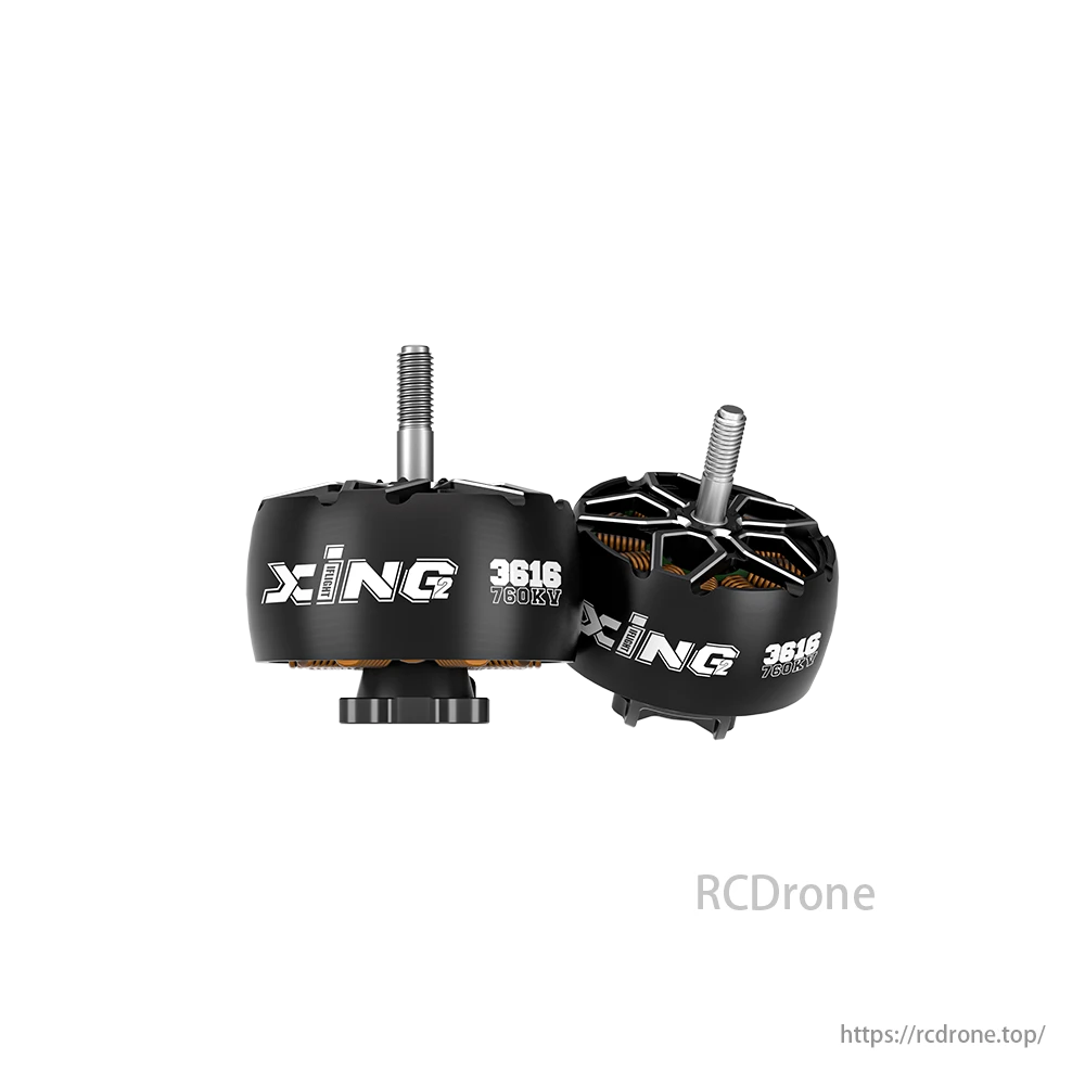 iFlight XING2 3616 760KV 8S Cinelifter Motor, iFlight XING2 3616 760KV motor for heavy-lift FPV drones, with robust design and high performance for 10–12 inch props.