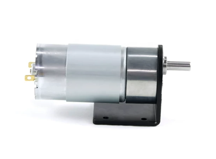 JGB37-555 motor with optional mounting bracket, included only in bracket packages