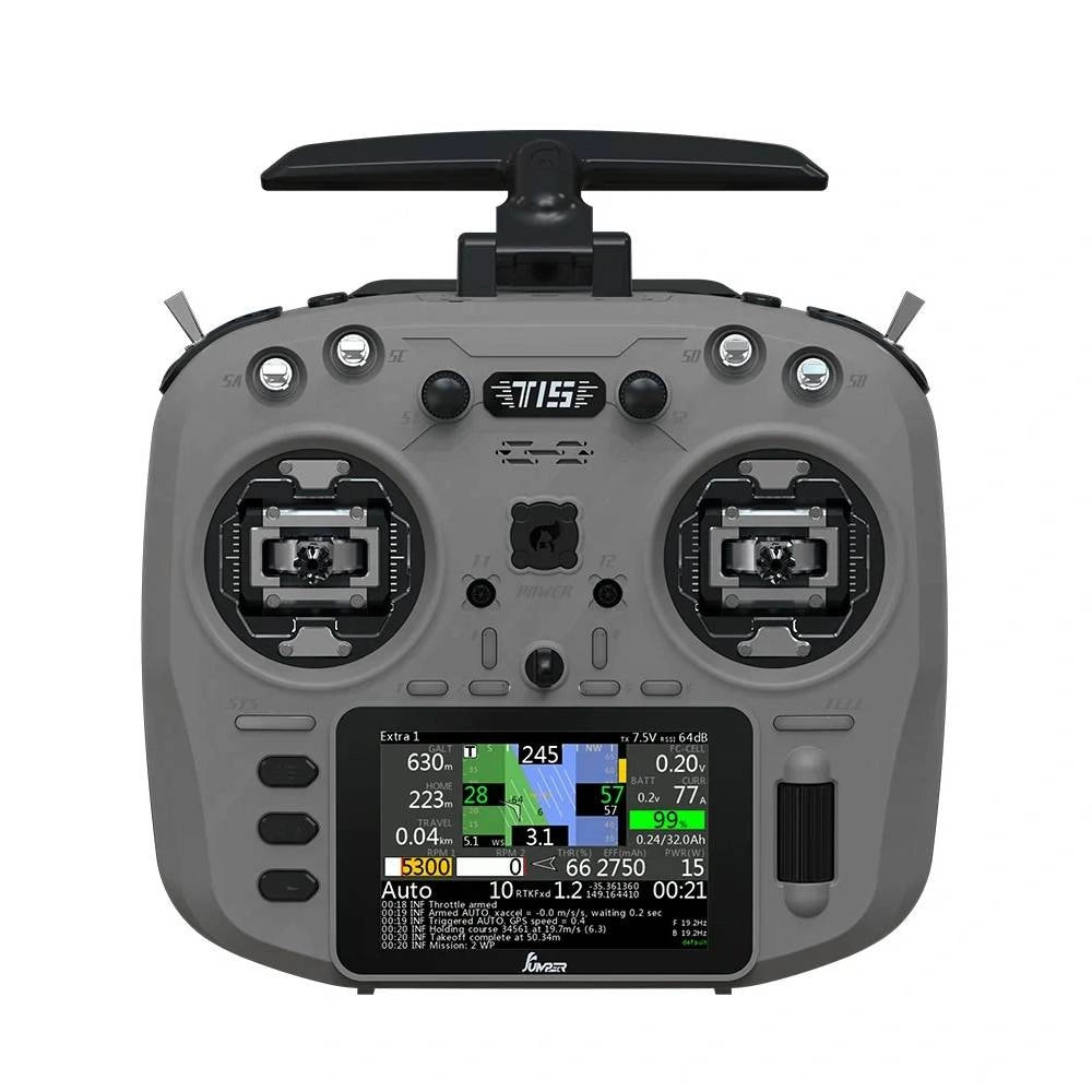 Jumper T15 ELRS CNC Hall バージョン Jumper T15 ELRS 1000mW Radio Transmitter 2.4GHz/915MHz EdgeTX