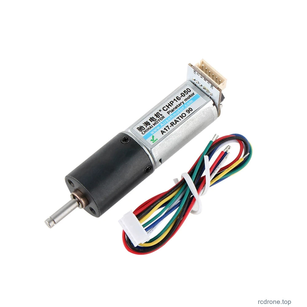 Encoder motor with lead