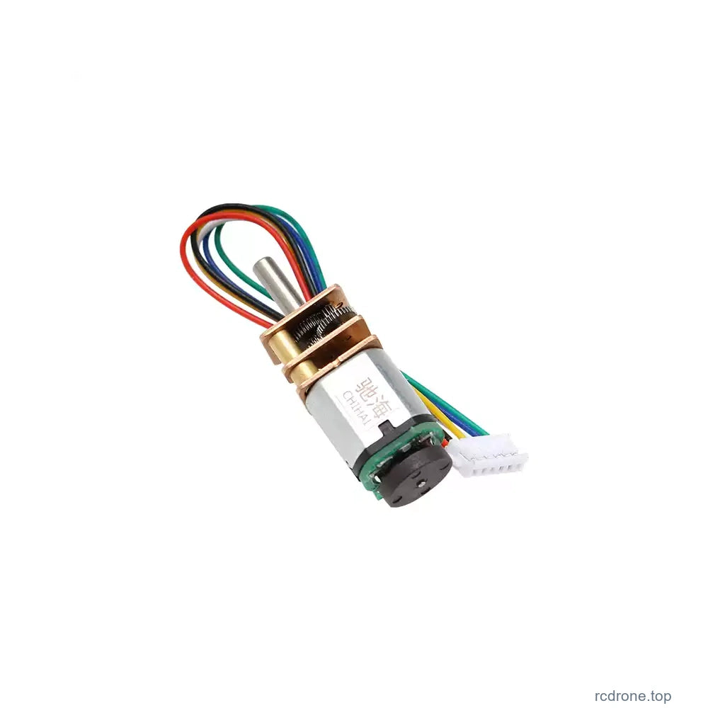 GM12-N10 encoder motor alternate rear angle