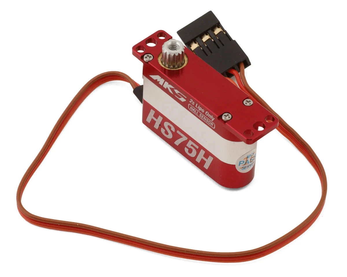 MKS HS75H サーボモーター 高電圧デジタルサーボ、トルク4.0 kg-cm