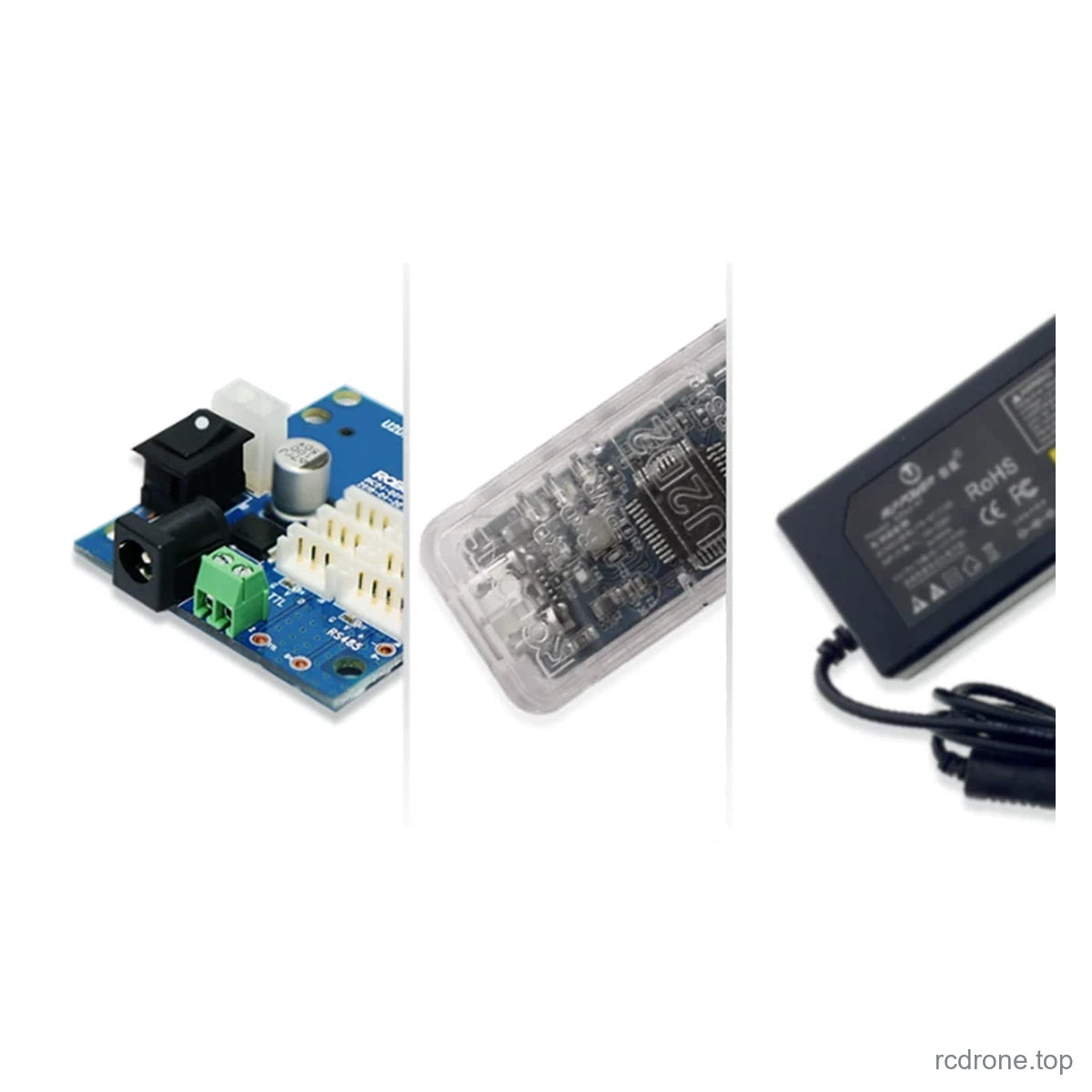 DYNAMIXEL starter set: U2D2 PHB, U2D2 and 12 V 5 A supply