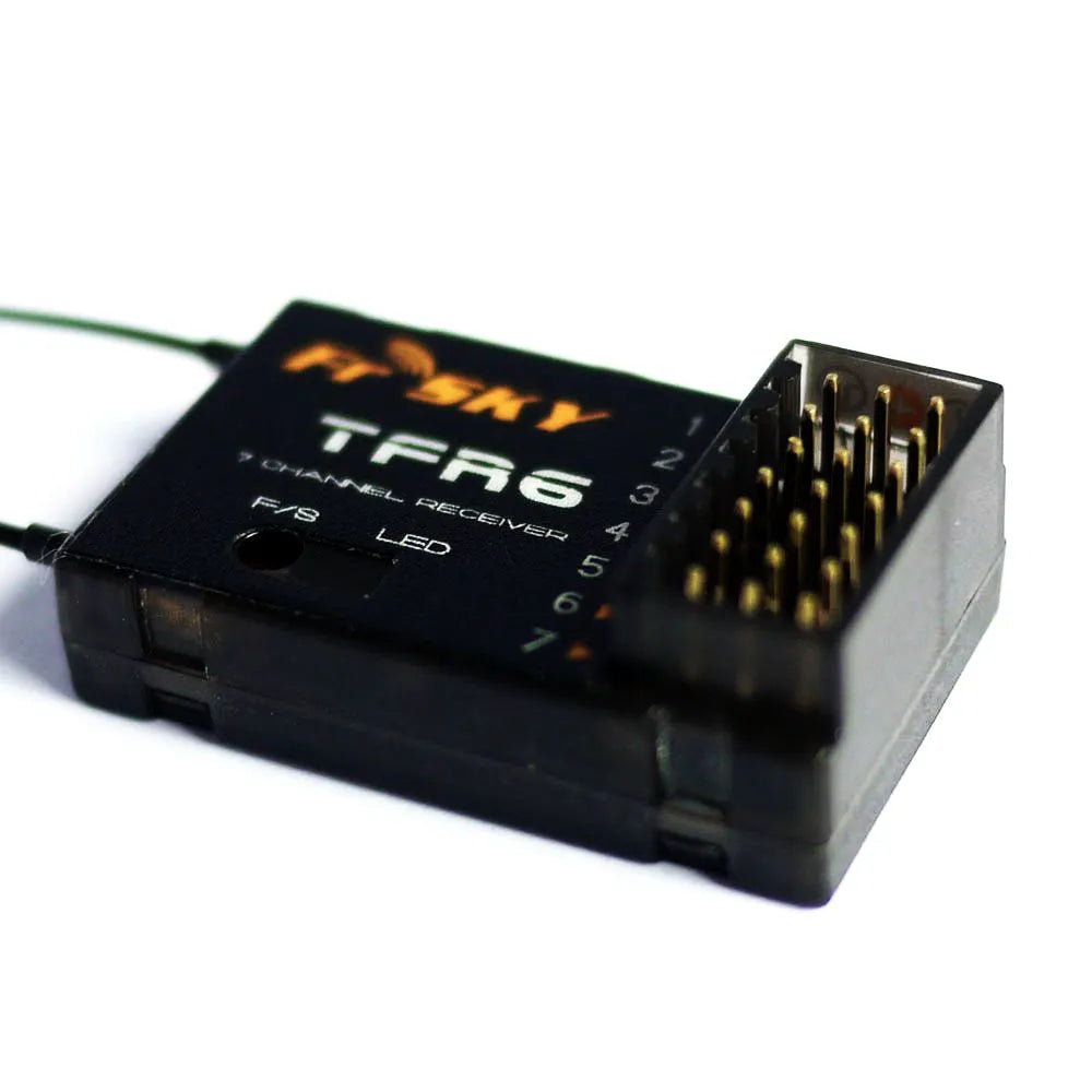 FrSky TFR6 2.4GHZ 7CH FASST Compatible Receiver
