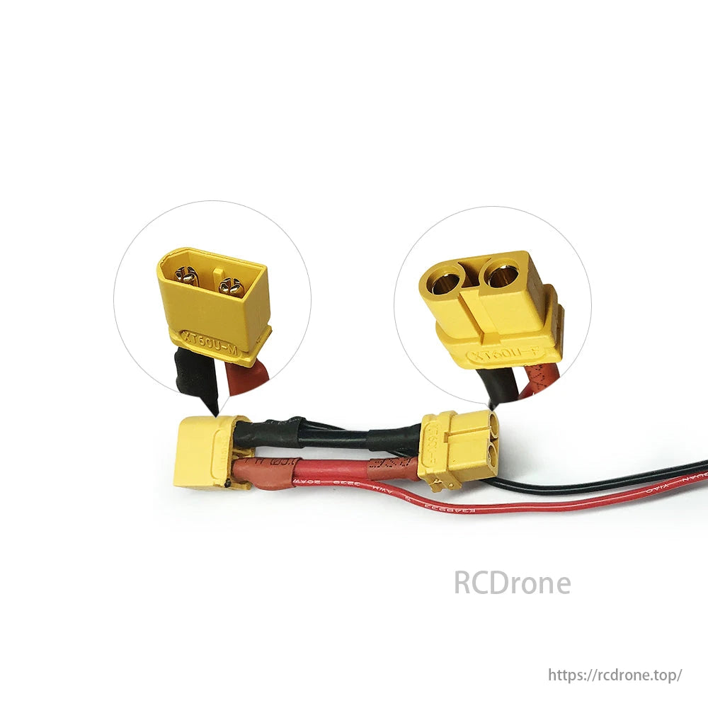 RadioLink R7FG 7-Channel Dual Antenna Receiver, R7FG 7-channel receiver features dual antenna, gyro, telemetry, and XT60U connectors for secure power.