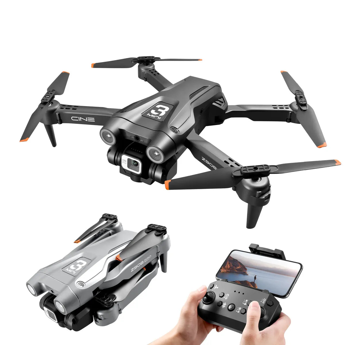 Professional camera fashion drones for