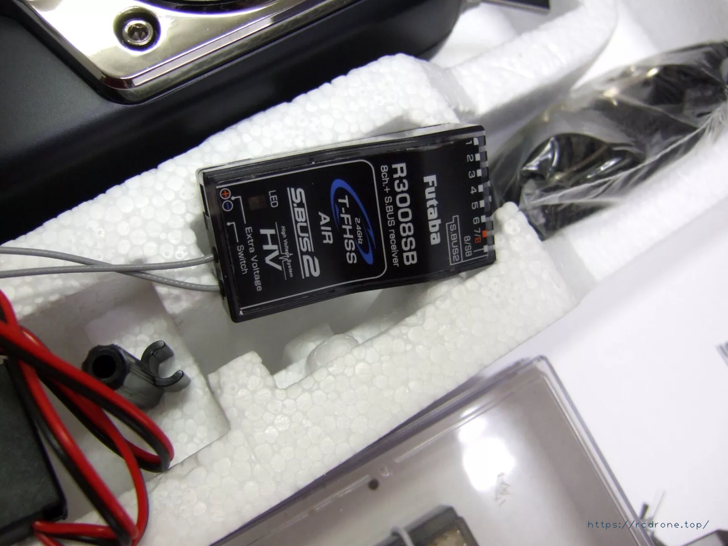 Futaba 10J Transmitter - 10 Channel 2.4GHz S-FHSS T-FHSS Radio Controller with R3008SB