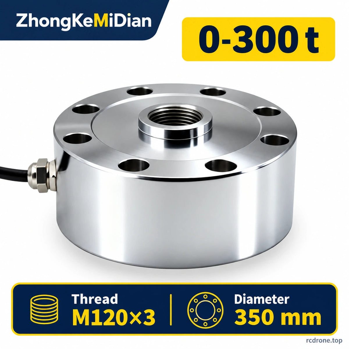 Spoke load cell 0-300 t, diameter 350 mm