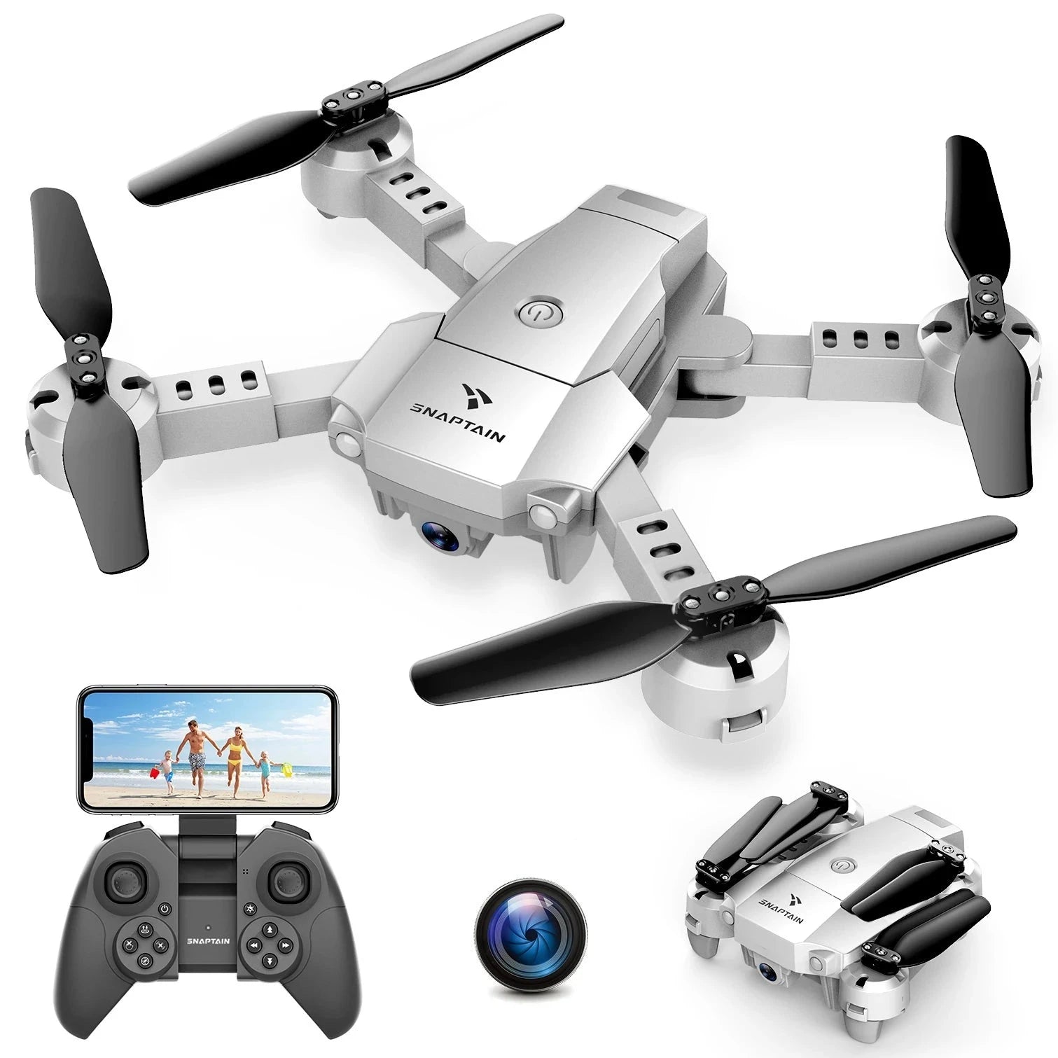 SNAPTAIN A10 ミニドローン 1080P HD カメラ FPV RC ドローン付き SNAPTAIN A10 ミニドローン 1080P HD カメラ FPV RC ドローン付き