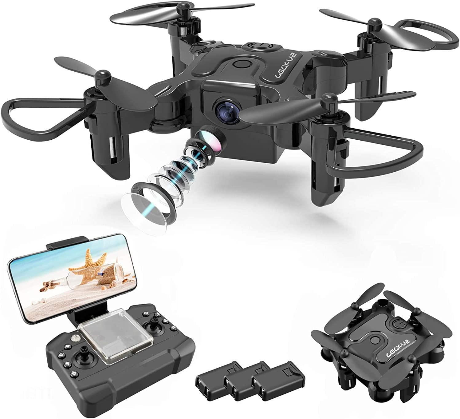 Foldable RC Drone Helicopter WiFi FPV Altitude Hold Headless Mode  Quadcopter Toy