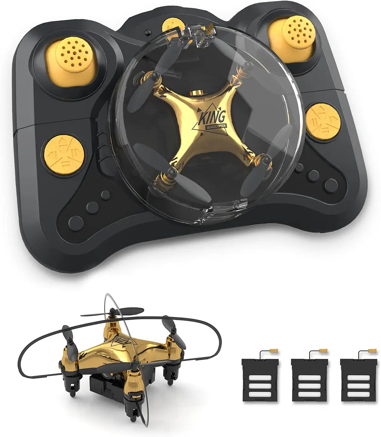 Holyton HT02 Golden Mini Drone for Beginners Kids – RCDrone
