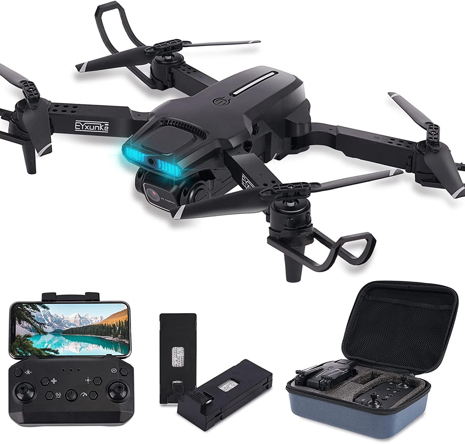  Drones con cámara para adultos 4K Dual Hd FPV Cámara Mini Drone  Control remoto inteligente Evitación de Obstáculos Pequeños Drones para  principiantes Estables Voladores Juguetes de regalo : Juguetes y Juegos