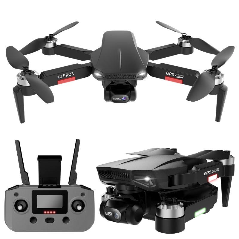 X2 Pro3 Drone 8K HD Camera 3 Axis Gimbal GPS Professional Anti-Shake Aerial Photography Foldable Quadcopter Professional Camera Drone - RCDrone