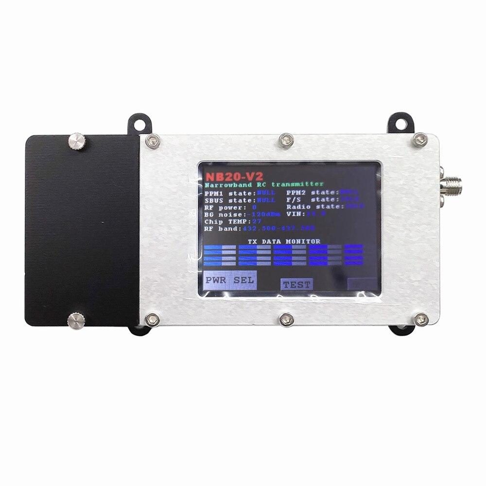 RMILEC T4047NB20 UHF - NB20 v2 20 Channel 5W 433Mhz UHF System w/Receiver for JR/Futaba Radios - RCDrone