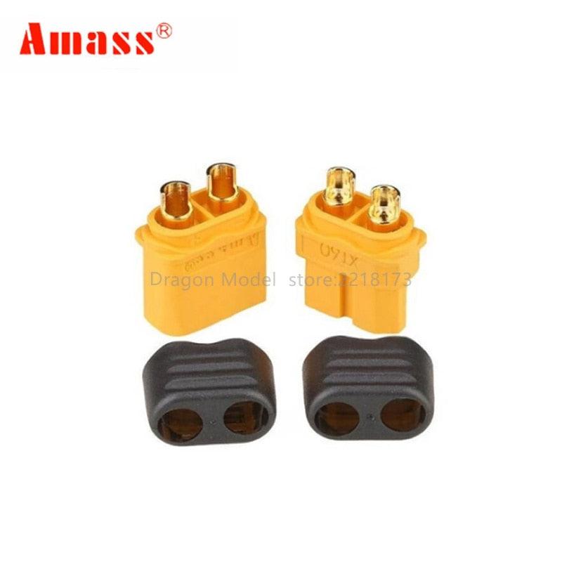 10 Pairs Amass XT60+ XT60H Bullet Connectors Male Female Power Plugs Power RC LV Lipo Battery Motor 3D printer - RCDrone