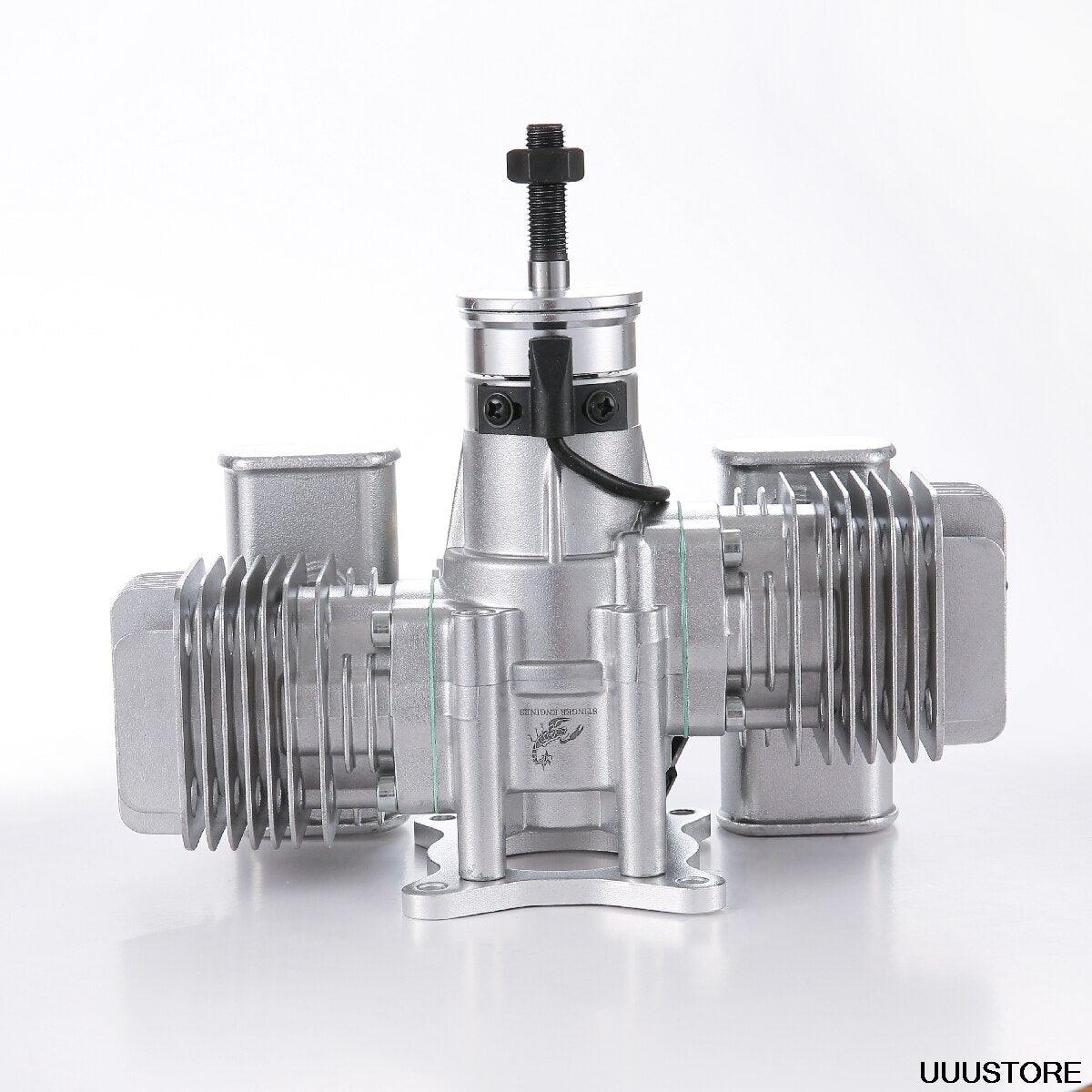 RCGF STINGER 30CC TWIN 2 cycle piston valve type gasoline engine Support 1808 1810 1908 2008 for FPV RC UAV Airplane Fixed-Wing - RCDrone