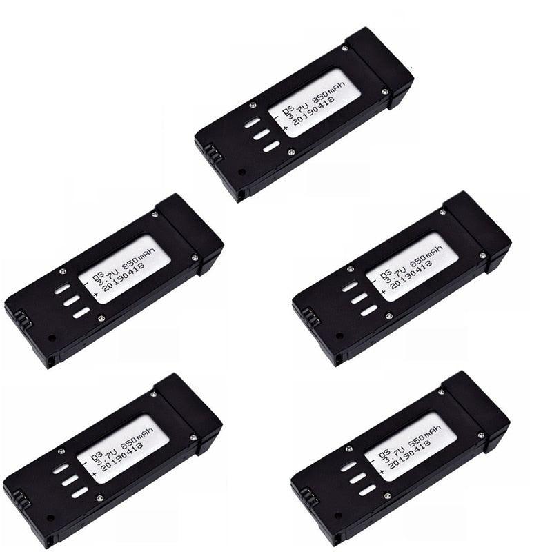 Upgraded 3.7V 850mAh Lipo Battery For E58 S168 JY019 RC Quadcopter Spare Parts 3.7v Drones Modular Battery - RCDrone