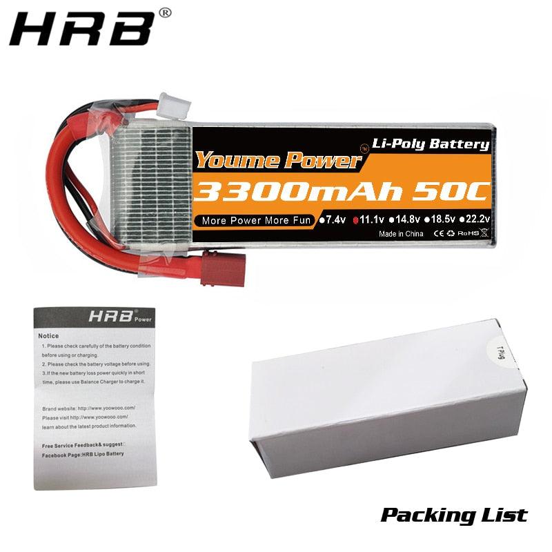 2PCS Youme Lipo 2S 3S 4S 5200mah 6200mah Battery - T Deans EC5 XT60 3S 11.1V 2S 7.4V 4S 14.8V 6S 22.2V RC Car Drone FPV Helicopter Airplane Toys Parts - RCDrone