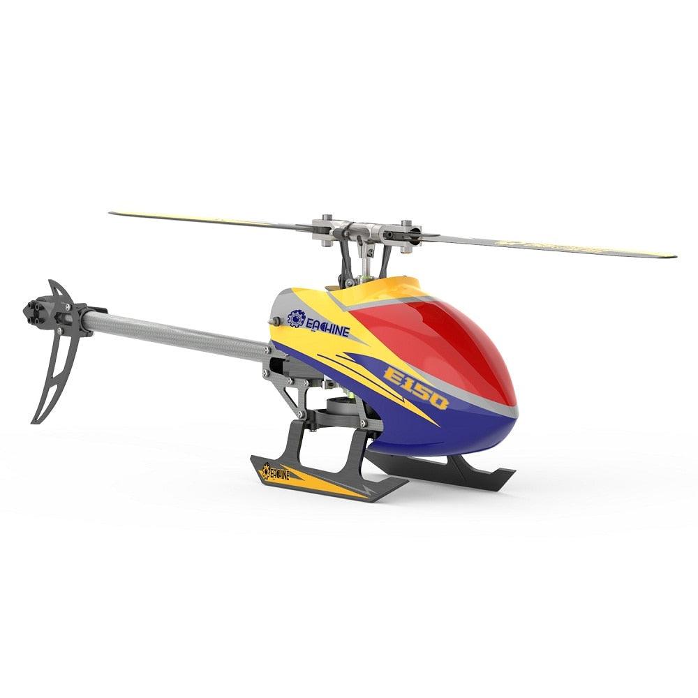 Eachine E150 RC Helicopter - 2.4G 6CH 6-Axis Gyro 3D6G Dual Brushless Motor Flybarless RTF Compatible With FUTABA S-FHSS Toys - RCDrone
